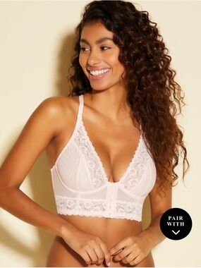 (2) Cosabella Forever Front Closure Underwire Bra size 32E -2 Bras set